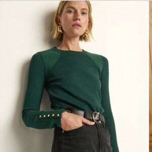 Nation LTD - Maxine Long Sleeve - Green, Large